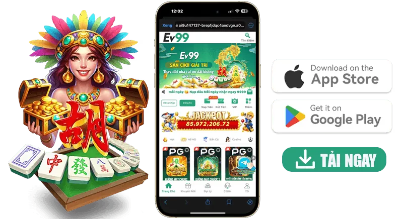 Bộ sưu tập trò chơi nổ hũ đa dạng tại ev888 win