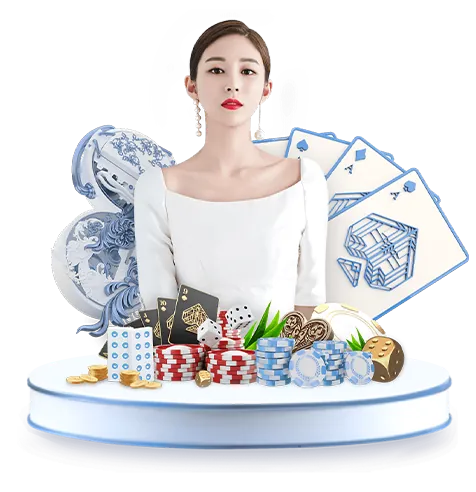 Bàn Poker trực tiếp với người chia bài, chip, trò chơi căng thẳng